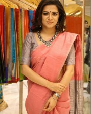 Vj Dhivyadharshini At Aa Guru Silks Shop Launch Photos 01