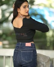 Actress Hrithika Srinivas at Sound Party Interview Photos 16