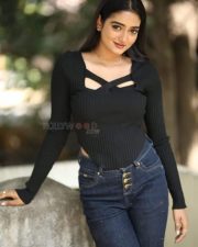 Actress Hrithika Srinivas at Sound Party Interview Photos 20