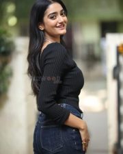 Actress Hrithika Srinivas at Sound Party Interview Photos 92