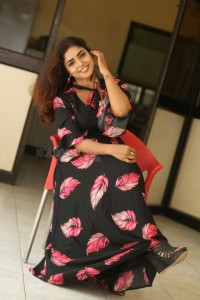 Actress Karunya Chowdary At 3 Monkeys Movie Press Meet Photos 35