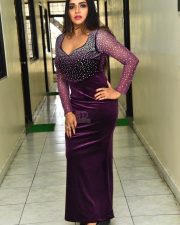 Actress Karunya Chowdary at Erracheera Movie Thanks Meet Photos 02