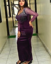 Actress Karunya Chowdary at Erracheera Movie Thanks Meet Photos 03