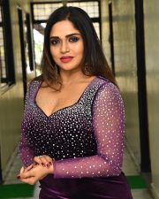 Actress Karunya Chowdary at Erracheera Movie Thanks Meet Photos 12