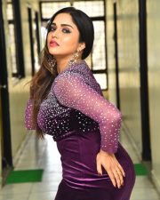 Actress Karunya Chowdary at Erracheera Movie Thanks Meet Photos 23