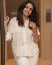 Actress Malavika Nair At Orey Bujjiga Success Meet Photos 05 Actress Malavika Nair At Orey Bujjiga Success Meet Photos 05