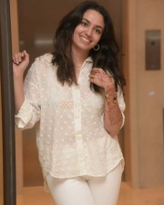 Actress Malavika Nair At Orey Bujjiga Success Meet Photos 05