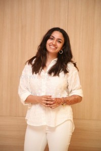Actress Malavika Nair At Orey Bujjiga Success Meet Photos 12