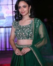 Actress Malavika Nair at Anni Manchi Sakunamule Pre Release Event Stills 02