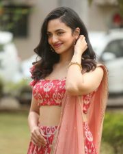 Actress Malavika Nair at Anni Manchi Sakunamule Press Meet Photos 09