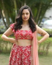 Actress Malavika Nair at Anni Manchi Sakunamule Press Meet Photos 19