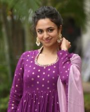 Actress Malavika Nair at Annimanchi Sakunamule Movie Song Launch Pictures 14