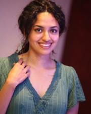 Actress Malavika Nair at Thank You Movie Team Media Interaction Pictures 10