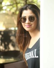 Actress Manali Rathod At Cbl Season 2 Team Announcement Event Photos 08