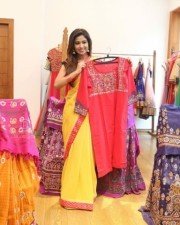 Actress Manali Rathod Saree Stills 11