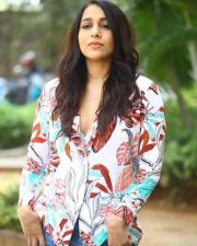 Actress Rashmi Gautam at Bomma Blockbuster Movie Success Meet Photos 16