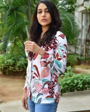Actress Rashmi Gautam at Bomma Blockbuster Movie Success Meet Photos 37