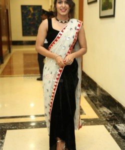 Actress Samyuktha Hegde At Kirrak Party Movie Pre release Event Photos 04