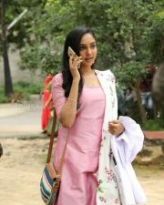 Actress Smruthi Venkat At Agni Natchathiram Movie Pooja Stills 04