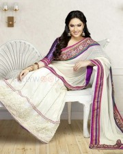 Beautiful Film Actress Nikesha Patel Traditional Saree Photo Shoot Photos 06