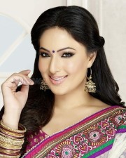 Beautiful Film Actress Nikesha Patel Traditional Saree Photo Shoot Photos 14