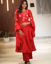 Heroine Hrithika Srinivas at Vadhala Movie Teaser Launch Event Pictures 03