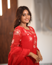 Heroine Hrithika Srinivas at Vadhala Movie Teaser Launch Event Pictures 13