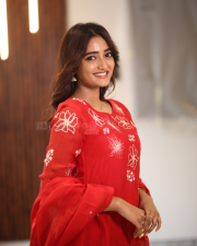 Heroine Hrithika Srinivas at Vadhala Movie Teaser Launch Event Pictures 13