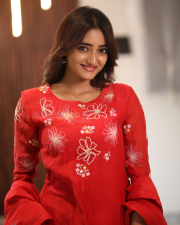 Heroine Hrithika Srinivas at Vadhala Movie Teaser Launch Event Pictures 19
