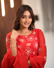 Heroine Hrithika Srinivas at Vadhala Movie Teaser Launch Event Pictures 21