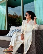 Sexy Avantika Mishra in a White Bathrobe Pictures 01