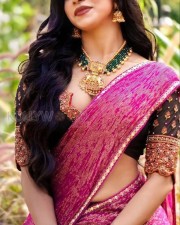 Actress Divya Bharathi Traditional Half Saree Picture 01