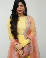 Actress Divya Bharthi at Sudigali Sudheer New Movie Launch Photos 06
