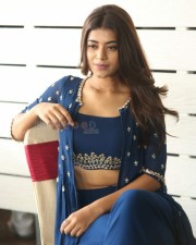 Actress Yamini Bhasker In Blue Dress Photos 26