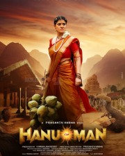 Hanu Man Movie Varalaxmi Sarathkumar Posters 01
