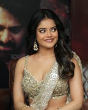 Heroine Riddhi Kumar at The Raja Saab Movie Success Meet Pictures 12