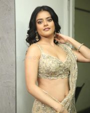 Heroine Riddhi Kumar at The Raja Saab Movie Success Meet Pictures 42