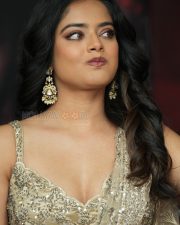 Heroine Riddhi Kumar at The Raja Saab Movie Success Meet Pictures 54