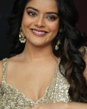 Heroine Riddhi Kumar at The Raja Saab Movie Success Meet Pictures 60