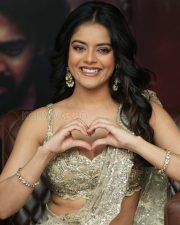 Heroine Riddhi Kumar at The Raja Saab Movie Success Meet Pictures 61