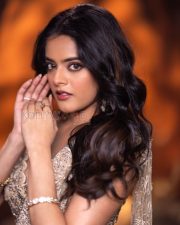 Resplendent Actress Riddhi Kumar in a Champagne Gold Embellished Saree Photos 01 Resplendent Actress Riddhi Kumar in a Champagne Gold Embellished Saree Photos 01