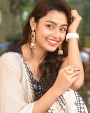 Actress Moksha at Lucky Lakshman Movie Opening Pictures 03