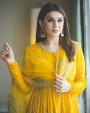 Beautiful Hansika Motwani in Yellow Salwar 01