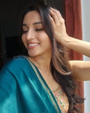 Beautiful Srinidhi Shetty in a Green Saree Pictures 02