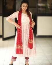 Heroine Mokksha at Alanati Ramachandrudu Interview Pictures 05