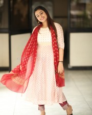 Heroine Mokksha at Alanati Ramachandrudu Interview Pictures 09