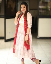 Heroine Mokksha at Alanati Ramachandrudu Interview Pictures 10