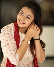 Heroine Mokksha at Alanati Ramachandrudu Interview Pictures 18