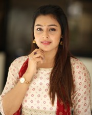 Heroine Mokksha at Alanati Ramachandrudu Interview Pictures 21