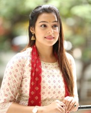 Heroine Mokksha at Alanati Ramachandrudu Interview Pictures 27